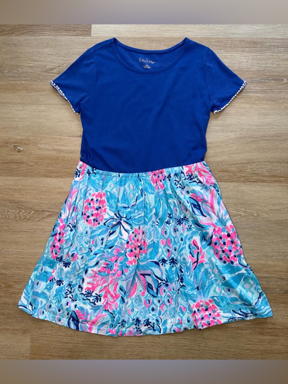 Lilly Pulitzer Girls Giavanna Short-Sleeve Dress